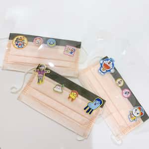 フェイスシールドも楽しくコーディネイト！