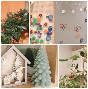 御所南ともこ歯科も冬の装いへ